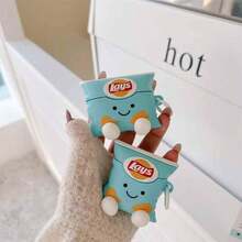 适用于苹果 Air 4/Air Pro 2 的蓝牙耳机保护套，薯片造型，也适用于 Air 1/2/3/4/Pro/Pro2。 - 彩色 - 查看 2