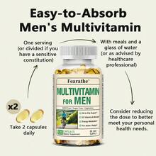 Men's Multivitamin Capsules - Contains Vitamins A, C, D, E And Minerals - Supports Energy, Bone, Immune, And Mood Health - 120 Capsules - 1 chai - Xem 9