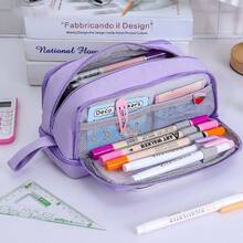 4pcs Panda Design Green Neutral Pens, ST Point, Quick-Drying Ink, Signature Black, Featherless, Office & Supplies - Multicolor - View 3