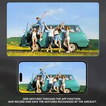 Drone E88 con cámara hd - quadrocopter plegable con control remoto + conjunto completo de accesorios de aventura, función de punto de navegación, retención de altura, más fácil de usar, regalos de navidad, vacaciones/regalos de cumpleaños necesarios - Negro - Ver 9