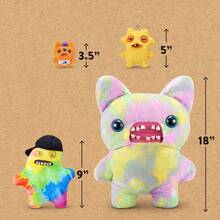 Spin Master Fugg Life Series 9-Inch Plush Toy, Funny Ugly Monster Stuffed Animal With Human-Like Teeth, Quirky Collectible Plush For Teens, Adults & Weird Toy Lovers - Sir Splodge A lot - View 10