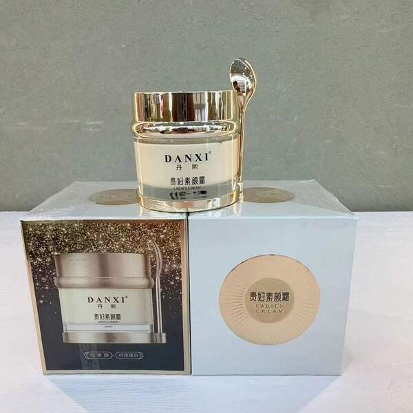 Crema hidratante Danxi Lady, crema correctora hidratante que ilumina el tono de la piel, crema perezosa, crema Lady, producto de cuidado de la piel