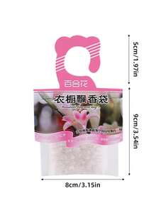 Wardrobe Fragrance Bags, Deodorizing, Anti-Mold, Anti-Moth, Car Air Freshener, Hanging Design, Floral Scent, Bedroom Fragrance Bags, Long-Lasting Aroma, Home Decor, Room Decor, Outdoor Garden Decor, Suitable As Home Gifts For Women, Mothers, Friends, Girlfriends,Spring Summer Picks,Brides Maid Gifts,Room,Bedroom Deccor,Bedroom Deccor,Beach,Travel,For Men,For Women,Vacation - Multicolor - View 3