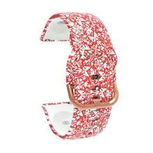 FitTurn Watch Bands Compatible With Cubitt Jr & Teens/For Skeiwatch C30 S50 S55/For Realme/For Xplora X6 Play/For Donerton P22 P32 P36 P40/For KALINCO P22 Smart Watch Fitness Tracker For  Band Collection, Replaceable Soft Silicone Cute Pattern Printed Sport Watch Bands - 六色-A - 查看 4