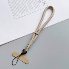 Sangle de poignet ajustable avec boucle, sangle de poignet minimaliste de couleur unie, cordon diagonal anti-perte unisexe, bracelet de poignet court et durable compatible avec Android et la plupart des smartphones, cadeau pour mère, famille, amis, enfants, anniversaire, chaîne de téléphone pour les fêtes - Multicolore - Voir 9