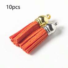 3cm Velvet Tassel Pendant Decor, Mini Tassel DIY Craft Supplies, Electroplated Tassel Wholesale - Gold - View 22