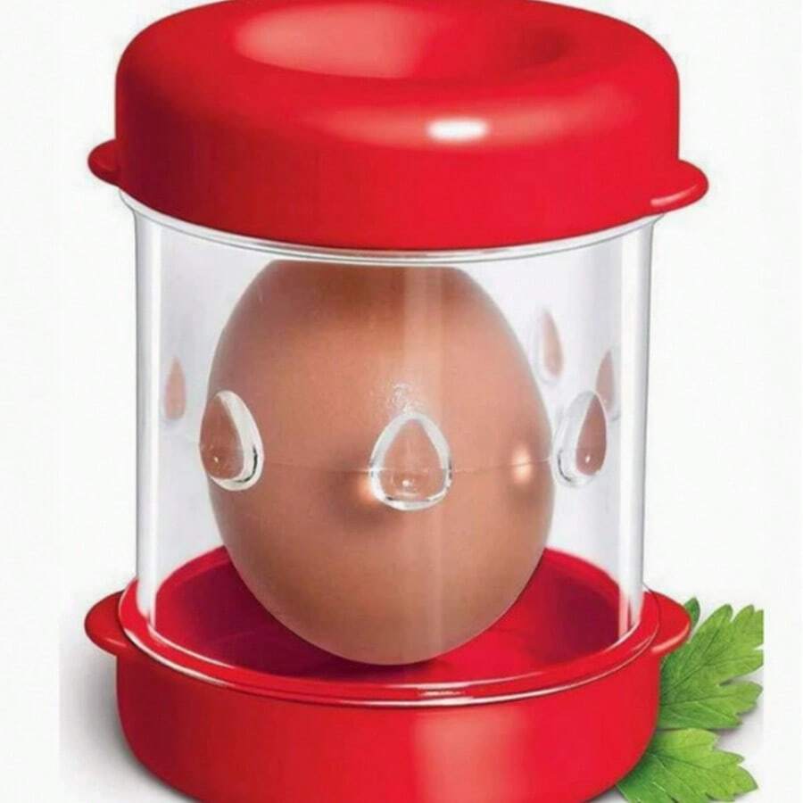 1 Hand-Cranked Egg Peeler - A Practical Kitchen Gadget For Quick Shell Removal. Effortlessly Separates Eggshells From Whites With A Simple Twist, Gentle On Eggs For Easy Handling. Ideal For Daily Household Use, Saving Time And Effort While Boosting Cooking Efficiency. - Multicolor - View 1