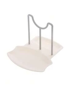 1个多功能厨房用具架，锅盖和汤勺架，台面收纳架 - 彩色 - 查看 13