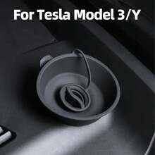 Embudo de llenado de limpiaparabrisas de vidrio para Model 3 Y Juniper Lanuch 2025 2025, accesorios de embudo de líquido de limpiaparabrisas - 1 - Ver 2