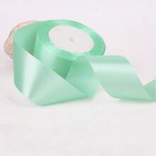 22 Yards/Roll 1.6 Inch Red Satin Ribbon, DIY Rose Flower Decor, Cake Packaging, Sash (39 Color Options) - Multicolor - View 10