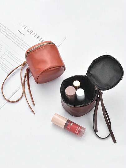 1PC Star Moon Retro Change Storage Bag, Plate Bead Bag, Walnut Storage Bag, Bodhi Handstring Waterproof Jewelry Storage Bag, PU Leather Material Durable And Durable, Suitable For Storing Change, Documents, Banknotes, Coins, Consumer Cards, Credit Cards, And Lipstick Mirrors. Small And Portable, Easy To Carry On A Backpack