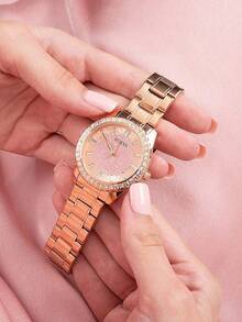 GUESS Women Silver Multifunctional Watches GW0403L2/GW0405L3/GW0431L1/W1135L1