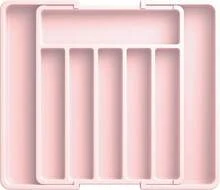 Aujen Silverware Organizer - Expandable Kitchen Drawer Organizer, Adjustable Utensil Organizer, Cutlery Tray For Forks, Knives, Multipurpose Kitchen Organizers And Storage Solution, Grey, X-Large - ColorG - View 1