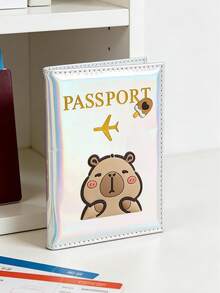 حامل جواز سفر صغير كيوت بتصميم كرتوني لحيوان الكابيبارا، غطاء جواز سفر بتصميم بسيط، حافظة جواز سفر من جلد اصطناعي بطراز لطيف، خفيفة الوزن قابلة للطي وحمل، مناسبة للسفر الدولي، مثالية لرحلات الأزواج والعطلات، حامل بطاقة هوية، عودة للمدرسة للبنات والجنسين، هدية عيد الحب وعيد الأم، حقيبة سفر، حقيبة أمتعة، حقيبة رياضية، حقيبة ليلية، سعة كبيرة، منظم سفر متين، ضروريات رحلة، ضروريات عطلة، أساسيات السفر للرجال والنساء - متعدد الألوان - مشاهدة 2