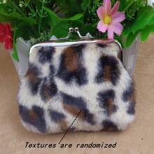 1pc/2pcs/4pcs Random Textured Women Fashion New 4-Inch Leopard Print Plush Coin Purse With Clip Plush Fabric Bank Card Coin Pouch Party Gift Small Gift Pack For Women Money Wallet Mini Wallet Purse Wallet Small Wallet Coin Wallet Travel Essential Id Card Holder Id Holder - Multicolor - View 15