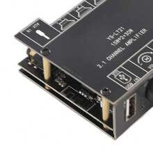 Placa Amplificadora de Potencia, YS LT21 Módulo de Placa de Amplificador Digital de Audio Bluetooth 2.1 Canales 15W 15W 30W con Canal de Graves,39836890 - Multicolor - Ver 2