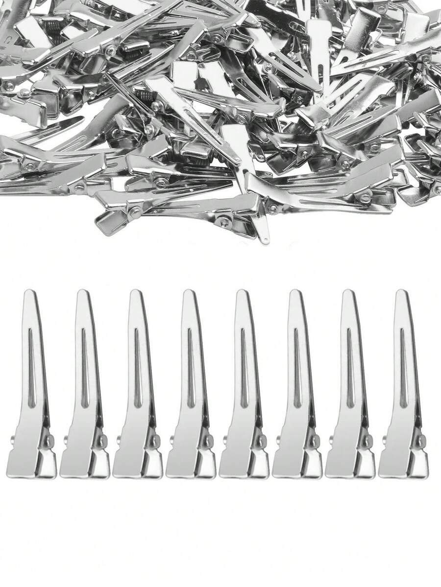 30pcs Simple Metal Small BB Clips, Fashion Casual Daily Curling Hair Tool, Small Hair Clips, Can Be Used As Hair Claws, Hair Clips, Stationery, Hair Accessories