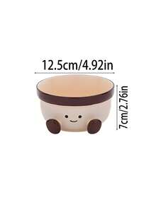 1 chiếc bát sứ nhỏ xinh có chân đế, thích hợp dùng làm bát súp, bát salad trái cây, bát mì ramen, bát phục vụ tại nhà hàng, khách sạn, quán cà phê. - Nhiều màu - Xem 13