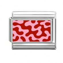 1pc DIY Modular Photo Bracelet, With Animal, Butterfly, Heart, Letter, Cherry Blossom Elements, Suitable As Party Gift For Friends/Couples, Ideal For Christmas, New Year, Halloween, Valentine's Day, Charming Design, Stainless Steel Jewelry, Local , Practical & Fashionable, Christmas & Halloween Essential - M293842 - View 16