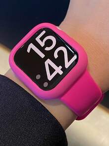 Smart Watch Strap - Hot Pink - View 3