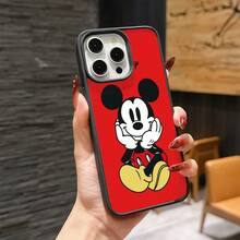 Mickey Mouse Clubhouse Character Patterned Phone Case Featuring A Joyful Design. Mickey Mouse, Minnie Mouse, Donald Duck, Daisy Duck, Goofy Dog, Compatible With IPhone 17, 17 ProMax, 17 Pro, 17 Air, 16, 15, 14, 13, 12 Pro 11 XsMax Xs Xr X And Galaxy Models, With Shockproof Protection And Magnetic Case. A Fun Gift For Disney Fans ,Mickey Fans, Family, Friends, Birthdays, Holidays, And Special Occasions. A Delightful Addition To Your Phone Accessories. - Blue - View 6