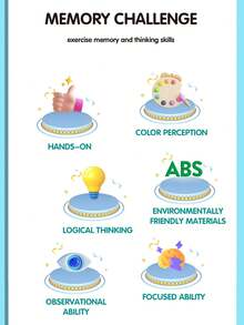 瓶子配对和颜色猜谜游戏:一款包含20个彩色瓶子和收纳盒的颜色策略棋盘游戏。非常适合家庭游戏之夜、生日派对或万圣节派对。这款益智游戏适合青少年和成人,有助于提高记忆力和解决问题的能力。游戏包含20个带彩色瓶盖的瓶子,非常适合团队游戏和策略思考。(瓶子颜色随机。) - 彩色 - 查看 7