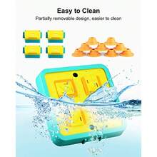 Dog Puzzle Toy Level 3 In 1 Interactive Dog Toys For Boredom Funny Cognitive Dog Toy For IQ Training Brain Stimulating Games Treat Dispensing Toy For Smart Large Medium Smart Dogs - Xanh và vàng - Xem 7