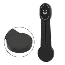 柔性磁吸车载手机支架 - 可调节铝合金臂，360°旋转，可塑形设计，可自定义观看角度，无夹子，防刮擦防震，通用型，适用于及所有智能手机