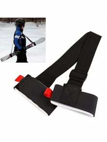 1 Pc Red Eared Handheld Double Board Ski Strap Ski Board Fixed Strap Ski Board Shoulder Strap - Multicolor - View 2