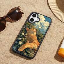 Magnetic Attraction Cute Cat Garden Phone Case With Anti-Slip DesignFor  17 17pro 17promax 16Pro,16ProMax,14,15,16,13,14,15,12,11Plus,Pro,Max,For Samsung Galaxy S25PLUS/S25ULTRA/S25/S23/S24,S22 Glossy,Rugged Suitable For Fashion-Conscious Individuals. - Nhiều màu - Xem 4