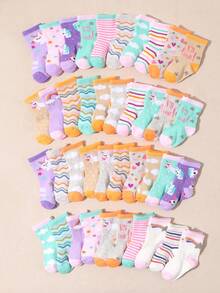 10 đôi tất mùa hè cho bé hình ngựa cầu vồng, tất sọc sao mây dễ thương, tất đơn giản và thời trang, đa năng cho bé mặc hàng ngày, thoải mái và thoáng khí, miệng tất co giãn, độ thoáng khí cao và là lựa chọn thời trang cho mùa hè, phù hợp cho bé gái, làm quà tặng và đồ chơi. - Nhiều màu - Xem 3
