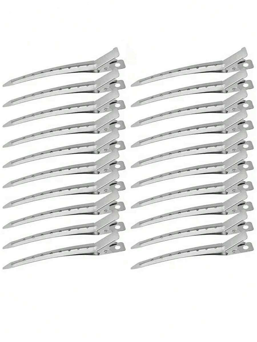 5/10/15/20pcs Hair Clips Set, For Sectioning Hairstyles - Alligator Clips, Suitable For Long Curly Hair And Thick Hair, 24pcs Women Hair Clips, Black Metal Salon Hair Clips, Curling Iron Clips, Hair Clamps, Back To School, Travel Essentials, Women Hair Accessories, Hair, Travel, Hairstyling Products, Hairstyling Tools, Hairstyling Supplies, Hairstylist, Hairstylist Accessories, Salon, Hairstyling Equipment