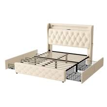 Bed Frames - White - View 4