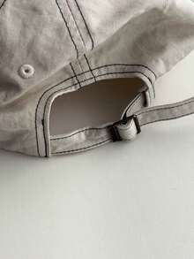 1pc Soft Crown Letter Embroidery Baseball Cap, Retro American Style Embroidered Letter Unisex Baseball Hat, Versatile Casual Adjustable Snapback Cap For Spring/Summer - 1997 Open Line - View 12