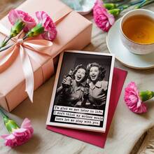 1pc Unique & Humorous Women's Birthday Card | Colorful Design With Heartwarming Wishes, Gift For Girlfriend, Best Friend, Sister, 30/40/50/60 Birthday - A - View 5