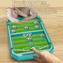 6-In-1 Interactive Chess Game Set, 2-Player Checkers Battle Game, 6 Chess Game Modes, Mini Pinball Toy, Including Chess, Soccer, Basketball, Ideal For Family Games And Gatherings - Multicolor - View 10