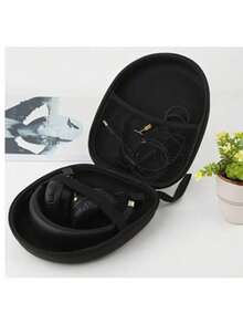 Hộp đựng tai nghe cứng cáp, Túi đựng tai nghe khi đi du lịch, Túi đựng tai nghe nhét tai, Đồ dùng cần thiết khi đi du lịch, Phụ kiện du lịch, Túi đựng đồ dùng du lịch, Túi đựng sạc, Đồ dùng văn phòng, Túi đựng đồ dùng kỹ thuật số, Túi đựng cáp dữ liệu & máy ảnh, Túi đựng cáp điện tử, Vỏ bảo vệ sạc dự phòng, Túi đựng máy ảnh du lịch kiểu ví, Đồ dùng cần thiết cho giáo viên, Chống nước, Nhẹ, Dung tích lớn, Phụ kiện di động - màu đen - Xem 2