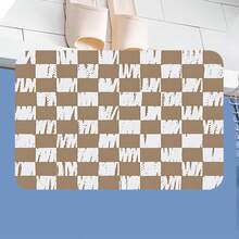 Diatom Mud Floor Mat, Made Of High-Quality Diatom Mud And Tech Fabric, With An Ultra-Soft Surface That Can Absorb Water To The Maximum Extent. Print 1.9.332 - Black - View 1