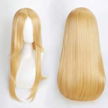 Karida 60cm/24inch Extra Long Straight Synthetic Hair Wig With Bangs, Colorful, Suitable For Daily Use, Cosplay, Halloween, Christmas, St. Patrick's Day And Other Costume Parties - Multicolor - View 40