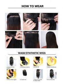 4-Inch Top Pad Hair Piece Wig For Women, One-Piece, Two-Clip, Invisible And Seamless, Small-Sized, For Hair Loss Compensation - Multicolor - View 12