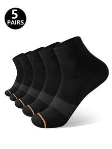 5/10 Pairs Unisex Mid-Calf Socks, Soft & Comfortable, Stylish & Elegant - Multicolor - View 10