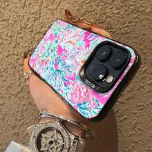 Pretty Beach Fish Print Element-Design Phone Case, Suitable For IPhone Models 16, 15, 14 Pro Max, 13, 12, 11, XR, XS Plus Phone Cases, Made Of TPU Silicone Material, Providing Shock And Drop Protection, With Drop Protection Function, And Has A Very Good Hand Feel. It Is The Most Suitable Gift For Family, Friends, And Loved Ones. - 銀色LB11 - 查看 6