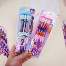 12pcs K-POPWitch Hunters Girl Pencil, High-Quality School Supplies, Includes Sharpener, Perfect Gift For Valentine's Day, Back-To-School, New Year - Multicolor - View 9