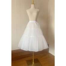 60cm Women's Long Petticoat, Bridal Underskirt For Wedding Dress, Gown, Party, Cosplay Costume,Summer,Beach - Multicolor - View 2