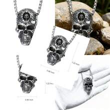 Collar cruz hombre colgante cruz acero inoxidable hombre joyería masculina - como en la foto - Ver 3