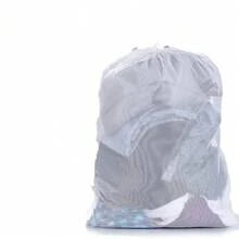 Extra Large 60cm X 90cm Solid Color Mesh Drawstring Laundry Bag, Tangle-Free Protective Clothing Storage Bag, Big Size Washing Net Bag - Multicolor - View 13