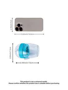 1 Set Manual Lemon Juicer, Plastic Orange & Grapefruit Juice Extractor, Convenient Juice Cup, Kitchen Tool - Multicolor - View 13