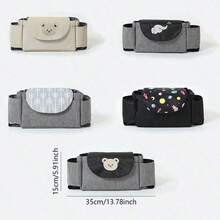 Baby Stroller Hanging Bag Storage Bag, Multi-Functional Universal Large-Capacity Storage Bag, Child Stroller Walking Aid Tool, Stroller Hanging Bag - Multicolor - View 7