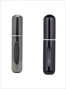 1个/2个/3个/4个/5个装 5毫升便携式迷你香水可填充喷雾瓶，配有香水泵头，适合旅行和户外使用