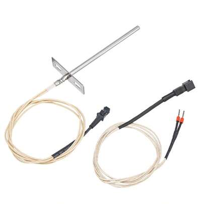 PT1000 Temperature Probe For Pit Boss - Compatible With 700 And 820 Series (Type XY-4), Precision Pellet Kiln Sensor